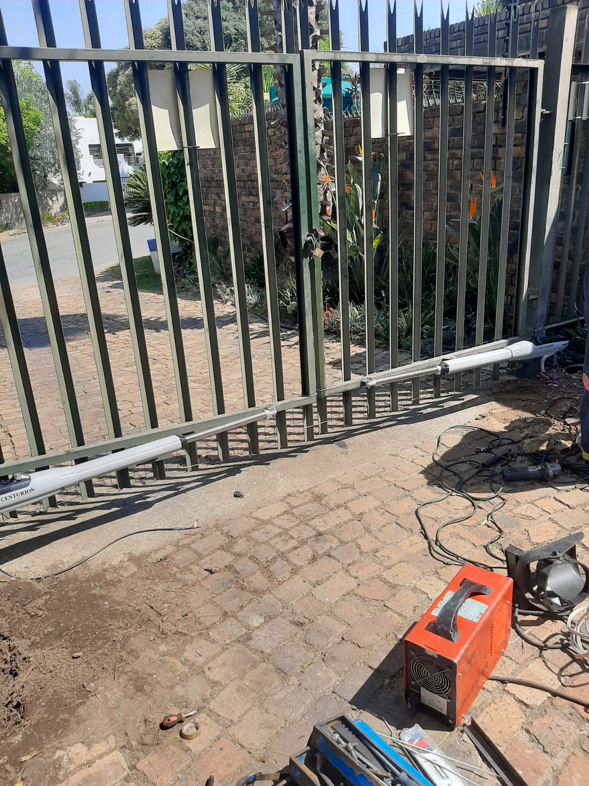 Wooden sectional garage door panel repair